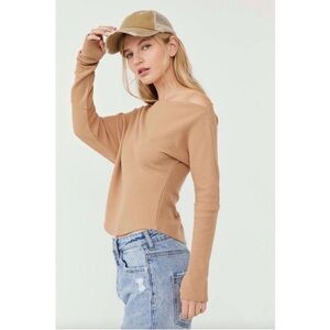 NWOT Free People We The Free Fuji Thermal Top Small